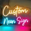 Ubaxquru Insegna al Neon LED Personalizzabile, scritta led personalizzabile, Decorazione Parete, Per bar, negozi, matrimoni, feste, compleanni, decorazioni per la casa