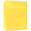 Instant Project Album Fotografico a Tasche per 100 Foto 15x23 15x20 con Copertina Rigida Colorata Pastello - Album Portafoto Salvaspazio - vari Colori a Scelta (Giallo)