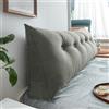 WNRLL Cuscino di Supporto per Testiera del Letto,Cuscino per Schiena per Divano Lettura, Schienale Velluto Rimovibile Triangolare Cuscino Tatami,13,80x50x20cm/30x20x8in