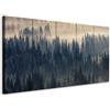 murando - Quadro Foresta 200x80 cm 5 Pezzi - Stampa su Tela Strutturata XXL Grande - Quadri Moderni Componibili Camera da Letto Matrimoniale - Stampe da Parete Arte - Montagne c-B-0292-b-m