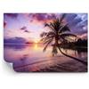 ARTTOR Carta da Parati in TNT 150x105 cm Paesaggi Natura - 3912 - WF1 | Spiaggia Mare Palma Standard Fotomurale Moderno Decorazione da Parete Murale da Parete Per Soggiorno Camera da Letto ARTTOR
