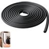 Zerabidpro Profilo di Protezione Bordi in EPDM, Sigillante a Forma di U, 1.5 mm x 6 Metri, Adatto per Lamiera, Pannelli, Porte Auto e Portelli, Resistente a Temperature Estreme
