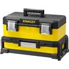 Stanley 1-95-829 Cassetta Portautensili con Cassetto, Vaschetta estraibile, 51 cm, Giallo