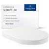 Villeroy & Boch SUBWAY 2.0, Sedile copri-WC Quickrelease e Softclosing 9M68S101