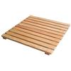 DianHydro Pedana Doccia In Legno Rettangolare 55x68 Antiscivolo Per Piatto Doccia