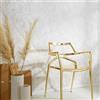 Erismann Carta da parati in tessuto non tessuto, beige, crema, oro, metallizzato, astratto, motivo a foglie, 10321-02
