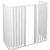 Dianhydro BOX VASCA SOFFIETTO TRE 3 LATI RIDUCIBILE SOFIE LUX Cabina Bagno PVC 70x170x70