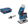 Bosch Professional 06016B0001 - Smerigliatrice angolare GKF 12V-8 (senza batteria, 12 V, pinze di serraggio Ø: 6 mm/8 mm, in L-BOXX)