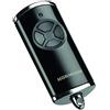 Hörmann Telecomando Hörmann HSE 4 BS (frequenza 868 MHz, laccato nero, per apriporta da garage con tappi cromati, batterie, dimensioni 28x70x14 mm, con anello portachiavi) 4511561