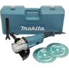 Makita, Smerigliatrice angolare con valigetta, incl. 2 dischi diamantati 230 mm - GA9020RFK3