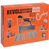 RevolutionAIR Comby Kit di Utensili, 0.02 V, Arancione