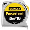 Stanley 0-33-158 Powerlock Flessometro, Pollici/Millimetri, 5 Metri