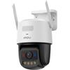 Imou Titan Pro 6MP Telecamera di sorveglianza Wi-Fi/PoE, 360° PTZ, rilevamento intelligenza artificiale, visione notturna, 30 m, sirena e luce, audio a 2 vie, telecamera per esterni