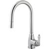 Essebagno Rubinetto da cucina Ascott con doccetta in cromo