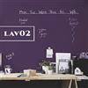 MAZZA Pittura Lavagna Magnetica litri 0,750 Colorificio Nero lvm01,Viola lvm02,Grigio lvm03,Verde lvm 04,Arancione lvm05, Turchese lvm06 (VIOLA LVM02)