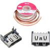 ACIDALIE Kit di riparazione per porta HDMI PlayStation 5, compatibile con smontaggio, strumenti di saldatura inclusi per PS5 Pro, PS5 slim, modelli legacy PS5