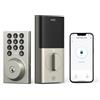 eufy Security Smart Lock C30, Serratura per porta d'ingresso senza chiave, Tastiera WiFi integrata catenaccio per porta d'ingresso, nessun ponte richiesto, facile installazione, telecomando app
