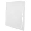 DIYEAH Copertura di aria condizionata accesso alla parete idraulica copertura del quadro elettrico porta di accesso muro pannello murale in plastica coperchio della spina AbS bianca