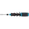 Hazet Cacciavite a cricchetto HAZET 810R-4 | caricatore portabit integrato con 12 bit - la funzione cricchetto può essere attivata o utilizzata come cacciavite.