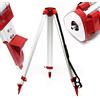 Wiltec Treppiede estensibile 162,5cm per livella laser a croce Supporto