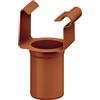 INEFA Bocchettone di scarico rettangolare 68mm/50mm Marrone PVC-U