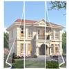LDQBF Zanzariera Magnetica Finestre,300x210cm si Chiude da Sola,Zanzariera per Porte di Balcone,Soggiorno e Portefinestre,Facile Montaggio Adesivo Senza Forare Bianco