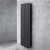 doporro Radiatore Verticale da Bagno 180x54cm, Radiatore a Pannello Termoarredo da Parete e Pavimento in Acciaio, Antracite