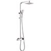 MICE COLLECTION IMEX BDC032 - Barra set monocomando Colonna doccia Serie Svezia Cromato/Argento