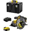 JG todotaladros Sega Circolare STANLEY FatMax SFMCS500M1T (1 Batteria 4,0 Ah + Caricabatteria + TSTAK VI)