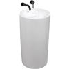 Rea - Estera Lavabo Freestanding Lavabo Bagno 46 X 46 X 85 cm Ceramica (Bianco)