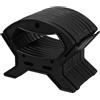 DOITOOL Organizzatore di Cavi Nero in Plastico 10 Pezzi Design Ergonomico e Avvolgimento Efficiente per Audio e Tubo, per Uso Domestico e Ufficio