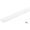 SOTECH 10 maniglie per mobili Blanket Jane 50 mm bianco Ral 9003 BA 32 mm Maniglie per mobili per il montaggio sul lato interno del frontale incl. viti di fissaggio