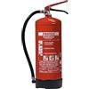 MBS FIRE Estintore ABC polvere schiuma grasso 1,2,5,6,9,12 kg auto con prova di prova, dimensioni: 6 kg di polvere ABC, 27 A=9LE, colore: no