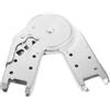 Uonlytech Cerniera per Scala Pieghevole Connettore per Giunto Scala, Accessorio in Alluminio Robusto e Leggero, per Scale da Soffitta e Fai da Te, Facile Installazione e Uso Duraturo