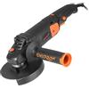 Dnipro-M Smerigliatrice Angolare GL-145S 950W 125mm - Flessibile da Taglio 3000-10500 giri/min con Velocità Regolabile, Attacco M14 - Moletta Elettrica per Metallo, Pietra e Muratura di Dnipro-M
