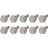 METALLIXITY Flangiata Esagonale Testa Bulloni (M6x16mm) 15pz Esagono Bullone Completa Filettatura Vite - per Casa Costruzione Hardware Elementi Fissaggio