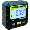 Metrica Mini Incligrad 60295 Inclinometro Digitale, Display LCD Retroilluminato, Magnetico 4 Lati, Precisione ±0,2°, Batteria Ricaricabile USB-C