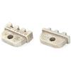 SENRISE Ganasce isolate per crimpatrice, 2616 AWG, 0,141,5 mm, 2 pezzi, argento