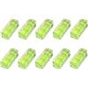 ARMYJY 10Pcs Mini Bubble Spirit Level, 40x15x15mm Quadrato Immagine Appeso Livello Mark Strumenti di Misura Set