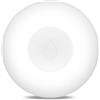 A2ZWORLD Sensore Perdita Acqua ZigBee 3.0 TUYA Smart Life, Rilevatore Allagamento Wireless, IP66, CR2032, Ø50x17mm, Notifiche App, Casa Intelligente