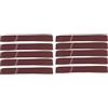 YWBL-WH Nastro Abrasivo, 10 pezzi Nastri Abrasivi 50x915mm per Levigatrice a Nastro, Carte Abrasive Grana (320/400/600) per Levigare Legno(320#)