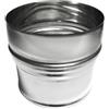 DIANKAMIN 412-475-120130 Aumento Inox per CANNE FUMARIE Diametro Maschio M 120 Femmina F 130, Multicolore
