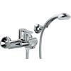 Paffoni serie Blu mod. BLU023CR miscelatore esterno vasca con deviatore, riempimento vasca, doccetta e flessibile