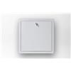 AKIFIX NAMCP04003K BOTOLA D'ISPEZIONE IN ACCIAIO LACCATO BIANCO CON CHIAVE - MISURA STANDARD - 60 x 60 cm