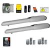 Dieffematic KIT APRI CANCELLO AUTOMAZIONE A BATTENTE PISTONI 24V BRACCI ELETTRICI INTENSIVO