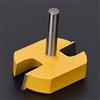 Akozon Frese per, 8x57mm Fresa Superficie Inferiore Punta da 8 Mm Fresa per Legno Set 6,35 Mm Piallatura Lavorazione del Legno