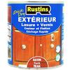 Rustins - Tintura per legno da esterno teak - UV - asciugatura rapida - finitura verniciata satinata - 1L - 15m²/L (ESTE1000FR)