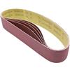 HobbyPower24 10 nastri abrasivi, 50 x 686 mm, grana 120, nastro abrasivo per levigatrici a nastro