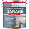 ARCANE INDUSTRIES Resina epossidica per pavimenti garage - REVEPOXY - 177-5 kg (fino a 16 m² in 2 strati) Rosso segnaletico - RAL 3020