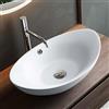 Mai & Mai Lavabo da Appoggio 59X38.3X19.2cm Bianco Opaco, Brüssel818